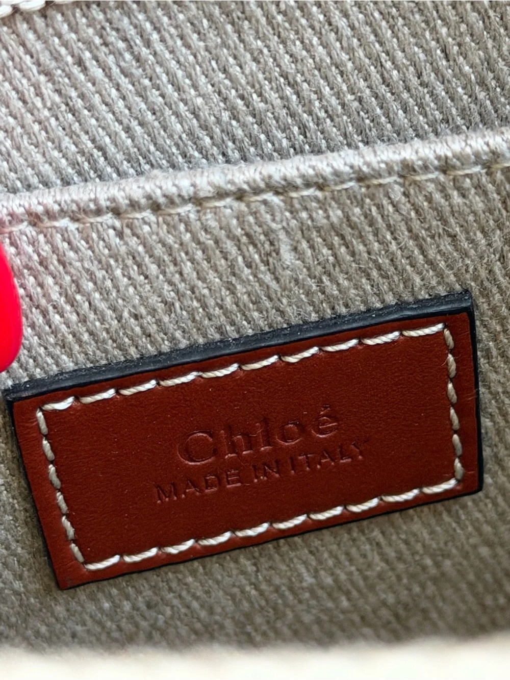 Chloe canvas tote